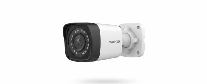 Hikvision kamera kurulumu için tercih edilen DS-2CD1023G2-LIUF modelinin beyaz arka plan ürün çekimi